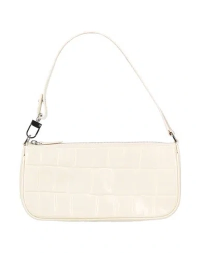 By Far Woman Handbag Cream Size - Cowhide In White