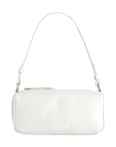 By Far Woman Handbag Cream Size - Lambskin In White