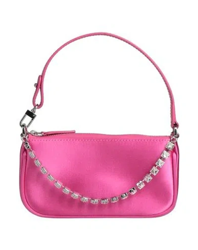 By Far Woman Handbag Fuchsia Size - Silk In Pink