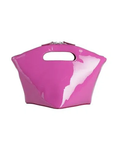 By Far Woman Handbag Fuchsia Size - Calfskin In Pink