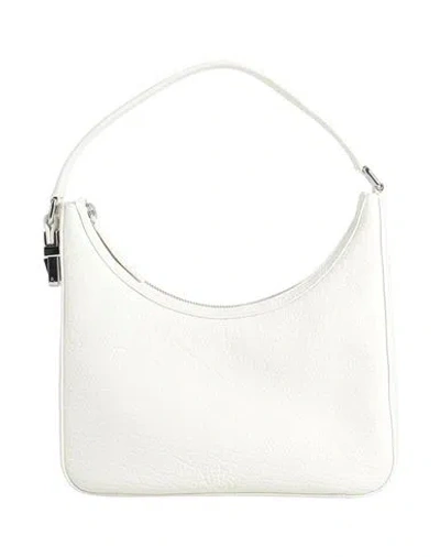 By Far Woman Handbag Ivory Size - Cow Leather In White