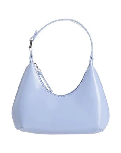 By Far Woman Handbag Lilac Size - Leather In Blue