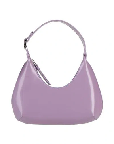 By Far Woman Handbag Mauve Size - Cowhide In Purple