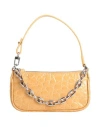 By Far Woman Handbag Mustard Size - Cowhide In Beige