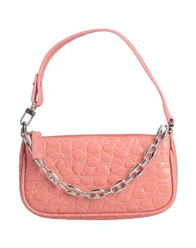 By Far Woman Handbag Salmon Pink Size - Bovine Leather