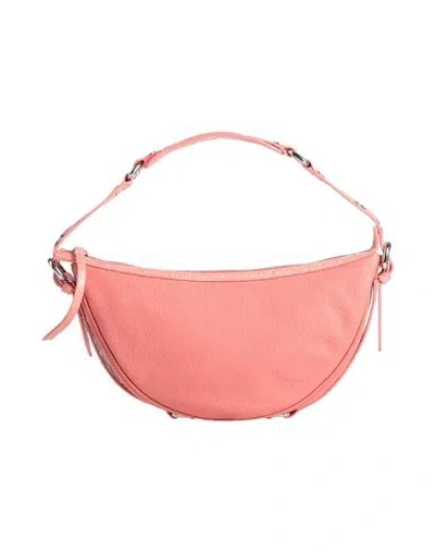 By Far Woman Handbag Salmon Pink Size - Bull Skin