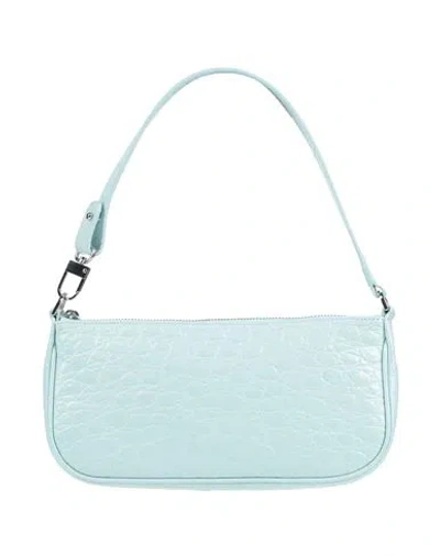 By Far Woman Handbag Sky Blue Size - Bovine Leather In Blue