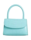 By Far Woman Handbag Turquoise Size - Bovine Leather In Blue