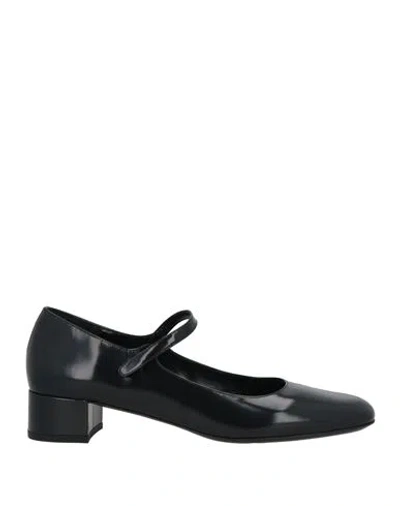 By Far Woman Pumps Black Size 11 Soft Leather