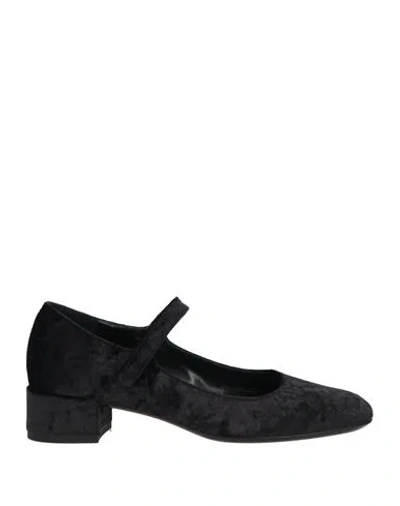 By Far Woman Pumps Black Size 6 Textile Fibers