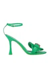 By Far Sandals In Green