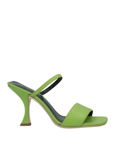 By Far Sandals In Green