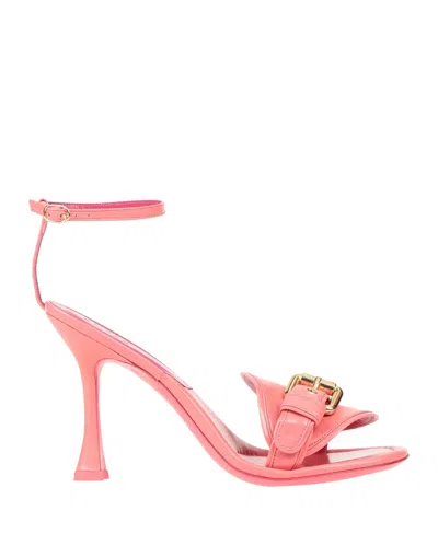By Far Sandals In Magenta