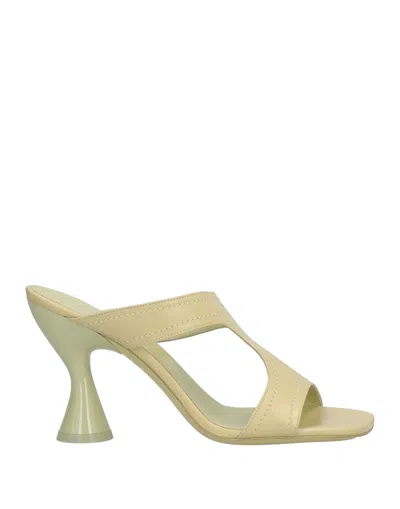 By Far Sandals In Sage Green
