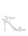 By Far Sandals In White