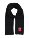 By Far Woman Scarf Black Size - Alpaca Wool, Polyamide, Wool, Polyester In Black