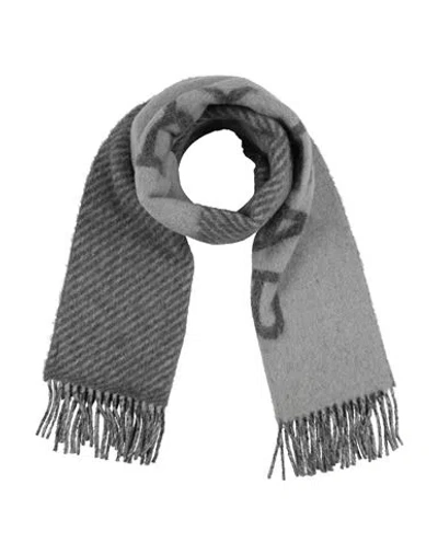 By Far Woman Scarf Grey Size - Wool, Alpaca Wool, Polyamide