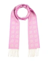 By Far Woman Scarf Pink Size - Merino Wool In Pink