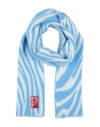 By Far Woman Scarf Sky Blue Size - Baby Alpaca Wool, Recycled Polyamide, Merino Wool, Polyester In Blue