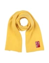 By Far Woman Scarf Yellow Size - Baby Alpaca Wool, Recycled Polyamide, Merino Wool, Polyester In Yellow