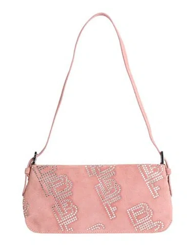 By Far Woman Shoulder Bag Blush Size - Leather In Pink