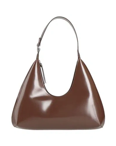 By Far Woman Shoulder Bag Brown Size - Cowhide