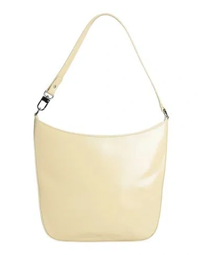 By Far Woman Shoulder Bag Pastel Yellow Size - Cow Leather