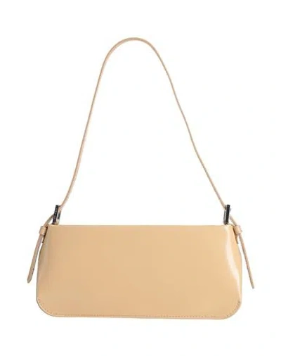 By Far Woman Shoulder Bag Sand Size - Cowhide In Beige