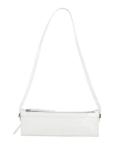By Far Woman Shoulder Bag White Size - Cow Leather