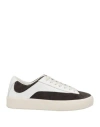 By Far Woman Sneakers Lead Size 9 Soft Leather In Grey