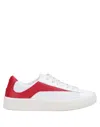 By Far Contrasting-panel Sneakers In White