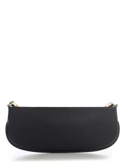 By Far Women's Beverly Smooth Calf Leather Shoulder Bag In Black