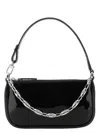 By Far Black Leather Mini Rachel Handbag