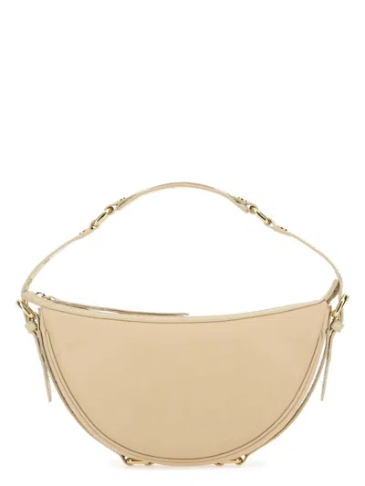 By Far Women's Cream Leather Gib Shoulder Bag