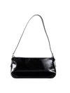 BY FAR WOMEN'S DULCE PATENT LEATHER SHOULDER BAG