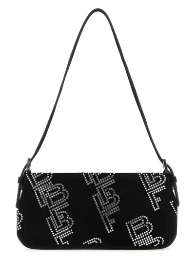 By Far Women's Embellished Suede Dulce Shoulder Bag