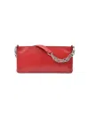BY FAR WOMEN'S HOLLY BAG IN RED GLOSSY LEATHER