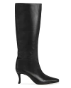 By Far Stevie 42 Leather Knee-high Boots In Black