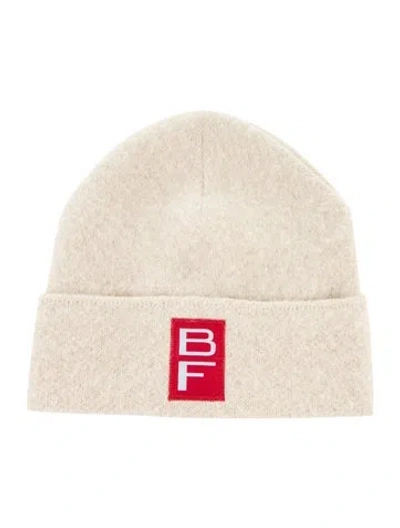 Pre-owned By Far Wool Knitted Beanie In Neutral