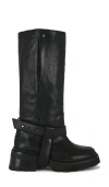 By Far Yaka Biker Boots In Black