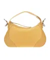 By Far Yana Croco Bag In Yellow