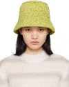 By Far Yellow Robbie Bucket Hat In Apl Apple