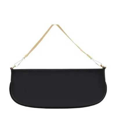 By Far Zip-up Curved Tote Bag