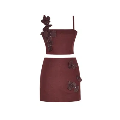 By Felizia Oralia Fleur Set In Brown