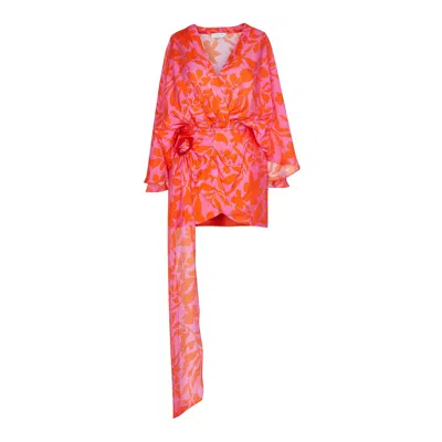 By Felizia Pink / Purple Mireya Mini Co-ord Set In Pink In Multi