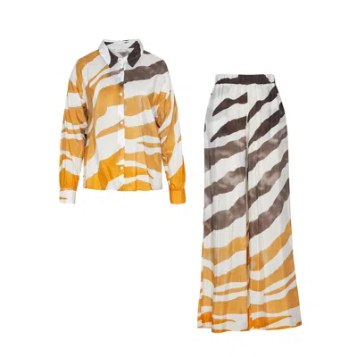 By Felizia Savaya Printed Pajama Set