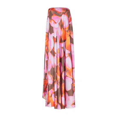 By Felizia Women's Pink / Purple Leora Printed Maxi Dress