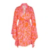 By Felizia Women's Pink / Purple Zayana Kimono In Pink