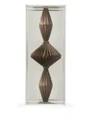 By Gabs Double Triballoon Joia Sculpture In Brown