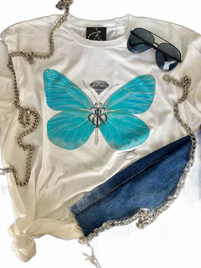 By Jodi Llc Women's T Fly Tshirt In White